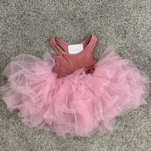 ILovePlum Pink Tulle Tutu Dress size 6-12 months